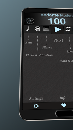 Android application Metronomerous SE screenshort