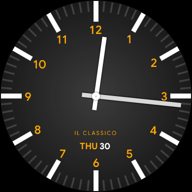 IL CLASSICO watchface for andr