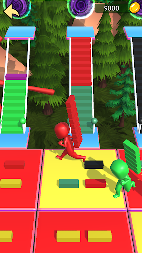 Android application Bridge Race Party screenshort