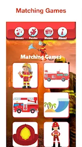 城市消防員遊戲為孩子們