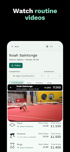 App screenshot