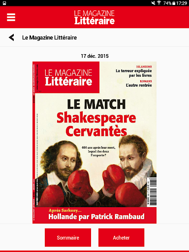 Le Nouveau Magazine Littéraire