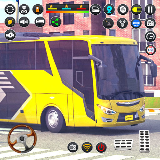 Coach Bus Parking Game Offline logo