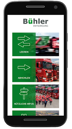 Android application Bühler App screenshort