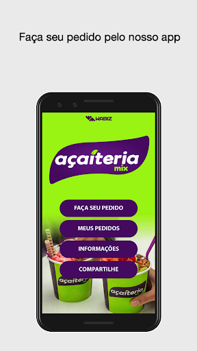 Android application Açaíteria Mix Pacajá screenshort