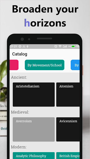Philosophy: Learn & Explore Screen 2