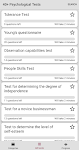 screenshot of 40+ Psychological Tests
