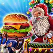  Santa Restaurant Cooking Game 