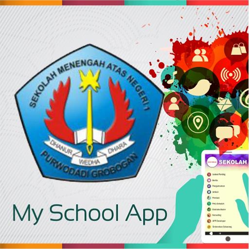 School App SMA Negeri 1 Purwod 1.0 Icon
