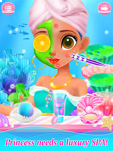 لعبه Mermaid Games: Princess Makeup apk مهكر3