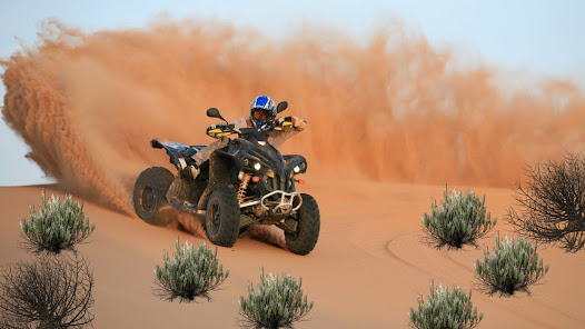 Desert Quad Bike ATV Offroad S  screenshots 1