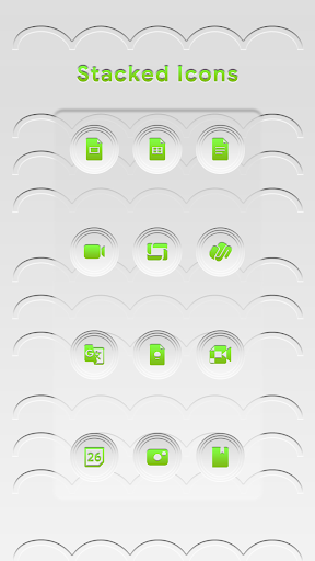 Stacked Light Lemon Icons