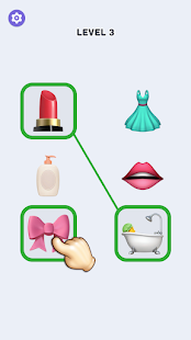 Link Emoji:Draw Connect MOD APK (Premium/Unlocked) screenshots 1
