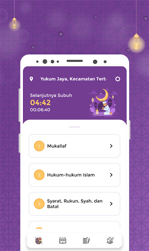 Android application Tuntunan Sholat Lengkap screenshort