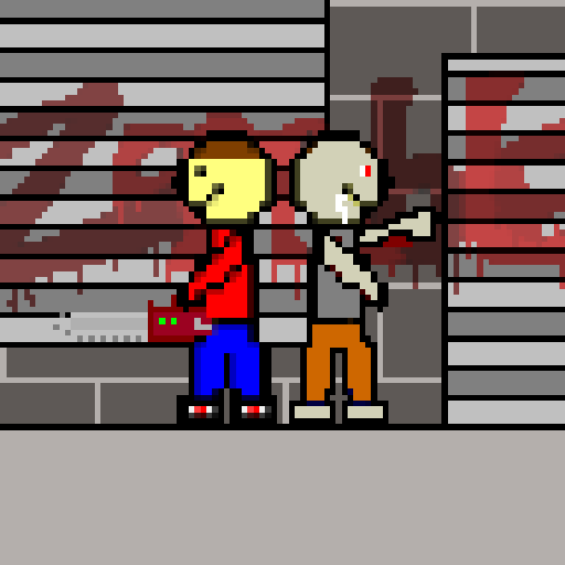 Zomble - Pixel Zombie Game logo