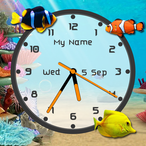 Aquarium Clock Live Wallpaper  Icon