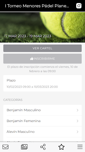 Padel Planet Screen 2