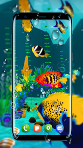 수족관 물고기 라이브 배경 화면