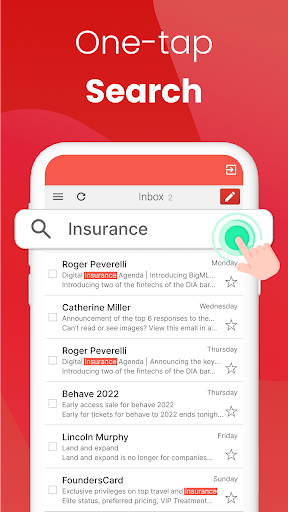 تطبيق Email Go: All email app  mail برو4