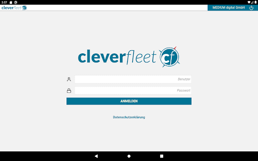 Android application cleverfleet v2 screenshort