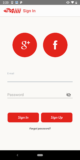 Android application 4iiii Device Configuration screenshort