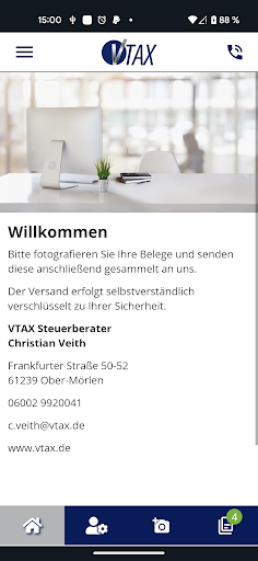 Android application VTAX - Christian Veith StB screenshort