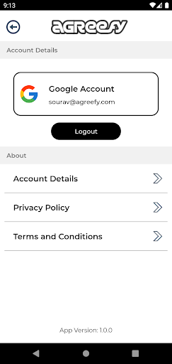 Agreefy OpenRoaming Screen 3