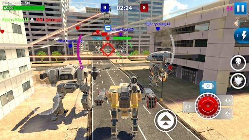 Télécharger Gratuit Mech Wars: Multiplayer Robots Battle  APK MOD (Astuce) 5