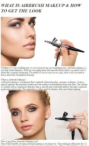 How To Apply Airbrush Makeup