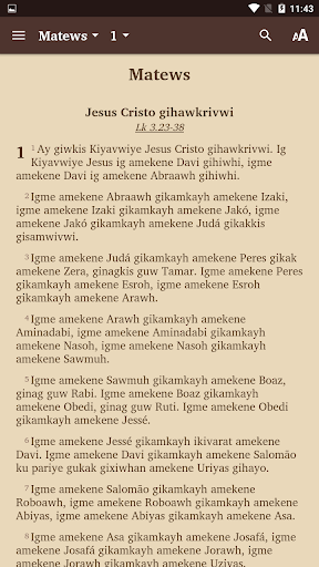 Palikur Bible Screen 2