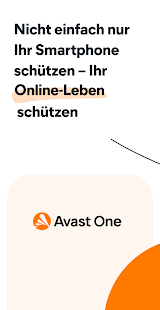 Captura de tela do Avast One – Sicher & Privat