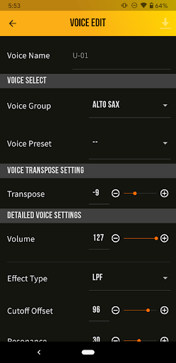 YDS Controller Screen 3