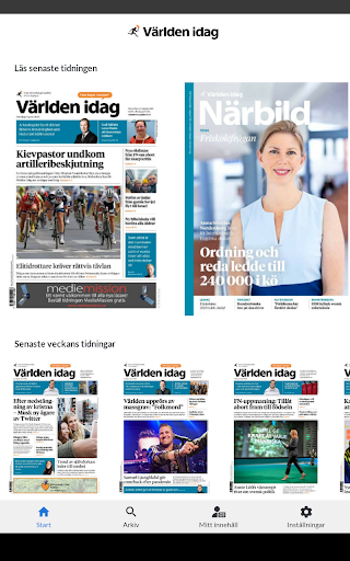 Världen idag Screen 3