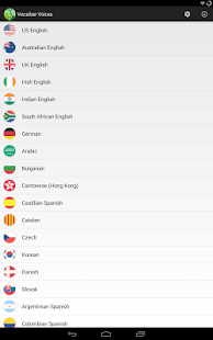 Vocalizer TTS Voice (English) Capture d'écran