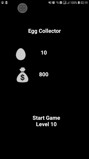 Android application Egg Collector screenshort