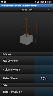 Construction Calculator Pro Captura de tela
