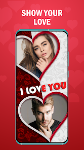 Romantic Love Photo Frames App  screenshots 1