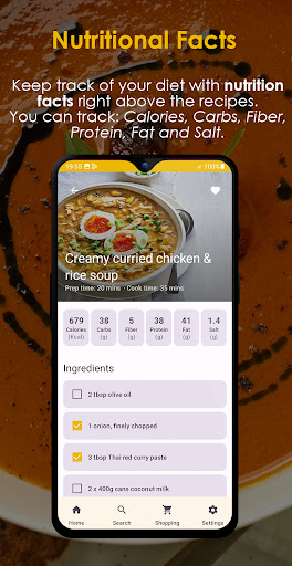 Soup Recipes Offline Screen 3