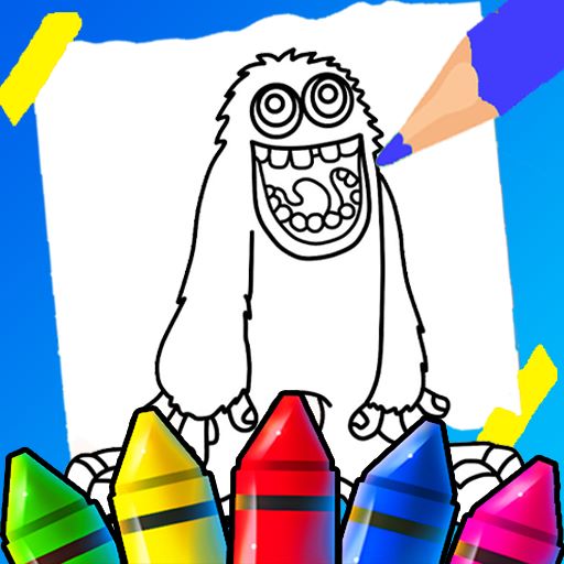 Coloring Pages - My Singing Monsters – Having fun with children