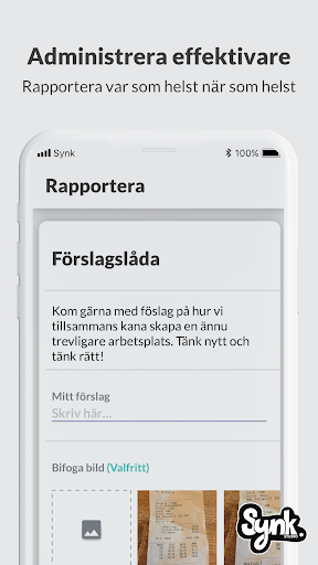 WKER - mobilt intranät Screen 3