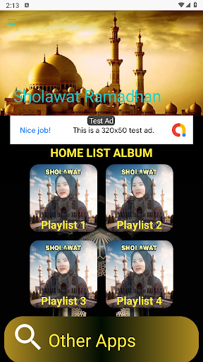Android application Sholawat Ramadhan 2024 Offline screenshort