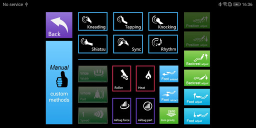 Iyashi Massage Chair Screen 3