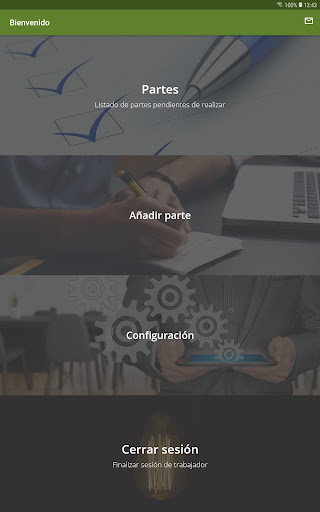 Android application ACI Cast screenshort
