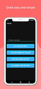 Twircle: Create Twitter Circle