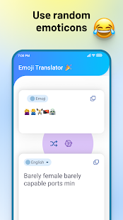 Emoji Translator: Text & Emoji Capture d'écran