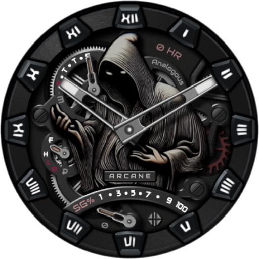 Arcane Luxury Dark Watch Face Download on Windows
