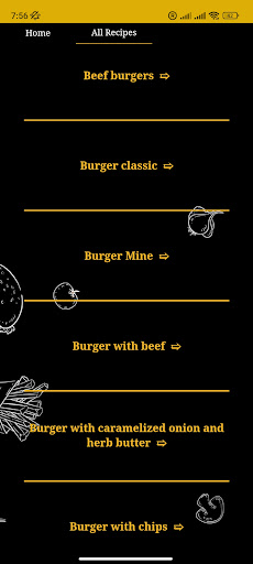 Homemade burgers Screen 3