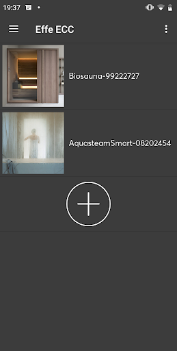 Android application Effe ECC screenshort