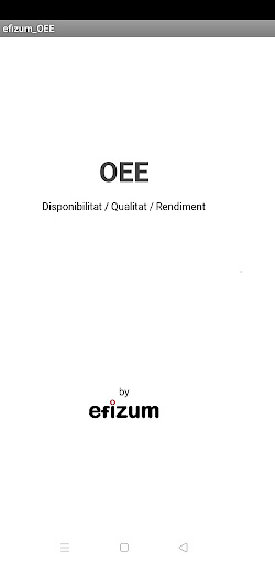 Android application OEE efizum screenshort