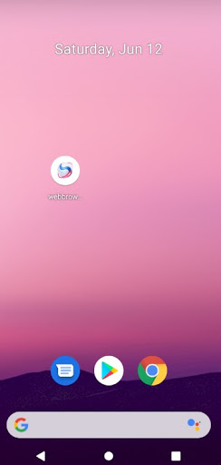 web browser Screen 3